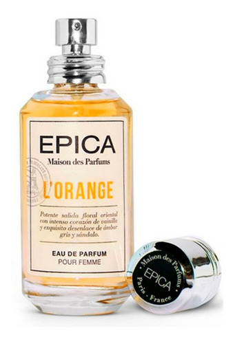 Perfume Mujer Epica L' Orange Pour Femme Edp 50 Ml