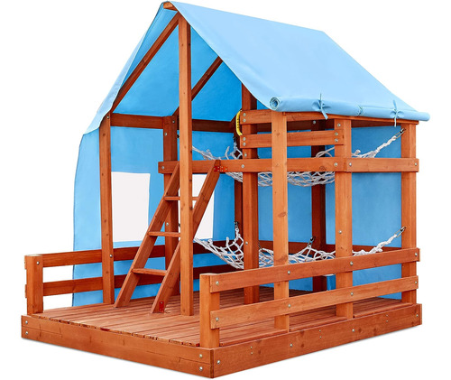 Little Tikes Real Wood Adventures Outdoor Glamping House, Ba
