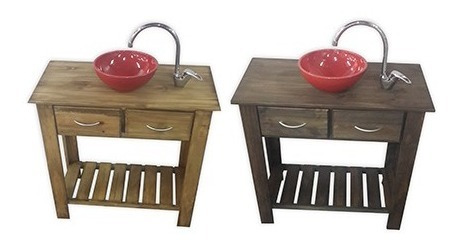 Imagen 9 de 10 de Combo Bacha Nahuel Griferia Vanitory Baño Super Oferta 80cm!