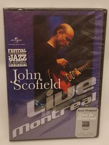 John Scofield Live In Montreal Dvd Nuevo 