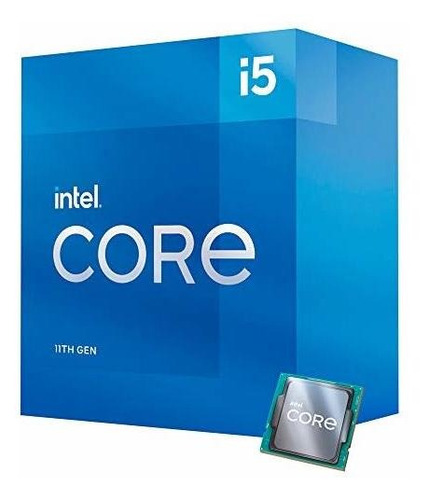 Procesador De Cpu Intel Core I5-11600 Hasta 4,8 Ghz -azul