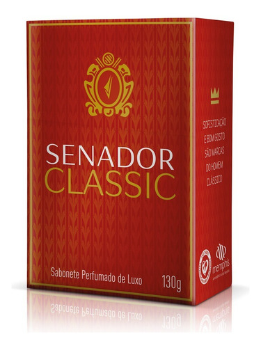 Kit C/6 Sabonete Senador Classico 130g