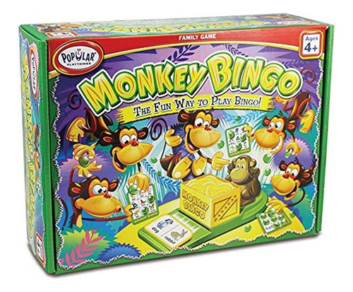 Juego De Cartas Populares De Monkey Bingo Playthings