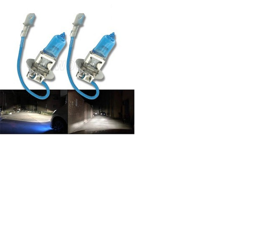 Imagen 2 de 2 de Ampolleta Bombilla Halógena H3 100w 12v Luz Día Auto El Par