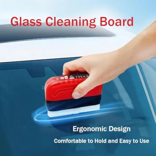Automotive Oil Film Cleaning Brush Glass Cleaning Board 2pcs