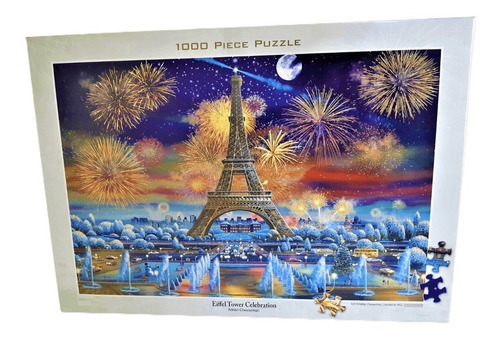 Rompecabezas 1000 Pzs Celebración En La Torre Eiffel Tomax