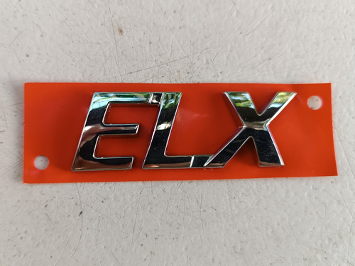 Emblema Siglas Elx Fiat Cromado Original Genuino Nuevo