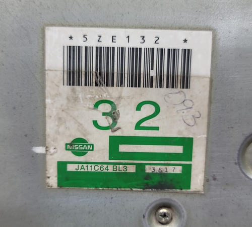 Computadora De Motor Sentra Tsuru 1992-1993 1.6 Lt Ja11c64 (Usado)