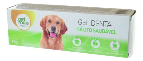 Gel Dental P/ Cães E Gatos Hálito Saudável 90g Pet Mais Full