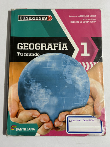 Libro Geografía 1 - Tu Mundo - Conexiones - Excelente Estado