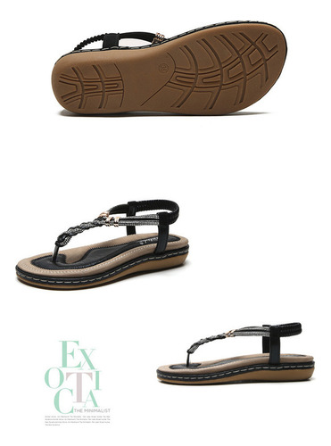 2024 Moda Bohemia Sandalias Con Los Dedos De Las Manos Mujer