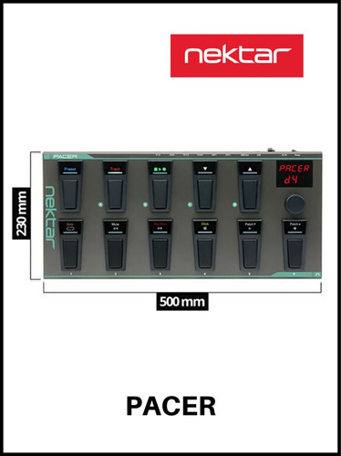 Controlador Midi/ Daw Nektar Pacer + Pedal De Expresión