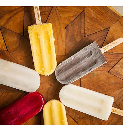 Embalagem Para Picolé Bopp 250g Sabor Mamão Papaia
