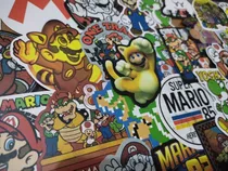 Comprar Super Mario Bros Stickers Bowser, Luigui, Yoshi, Dk, Wario