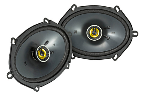 Parlantes 6x8 Pulgadas 75w Rms 2 Vías Kicker 46 Csc 684