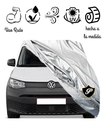 Lona Cubre Camioneta Volkswagen Caddy ,uso Rudo Premium Van