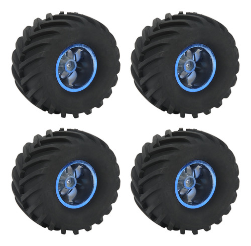 4 Unidades De Neumáticos Monster Truck A Escala 1/10, Neumát