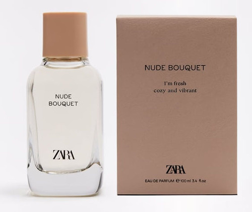 Zara Nude Bouquet 100ml Edp Para Mujer, Original