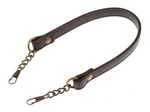 2xshort Bag Strap Reemplazo De Cuero Pu Asa De Bolso De Mano