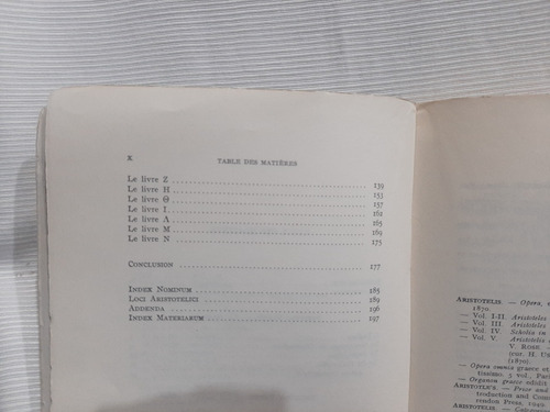 L Objet De La Metaphysique Selon Aristote Vlanney Decarie