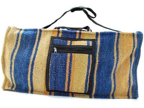 Bolso Artesanal De Telar Andino 65x33cm En Mamakolla