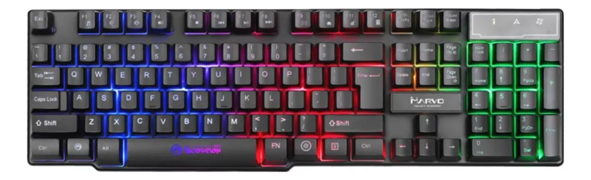 Segunda imagen para búsqueda de teclado y mouse gamer