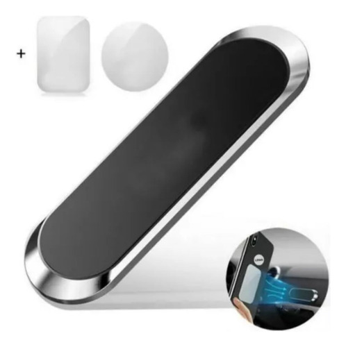 Soporte magnético para vehículo, teléfono celular, imán universal de metal