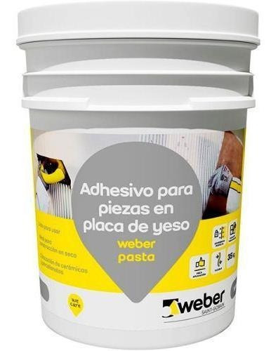 Pasta Adhesiva Multiuso Para Yeso 7kg Weber Col Pasta G P