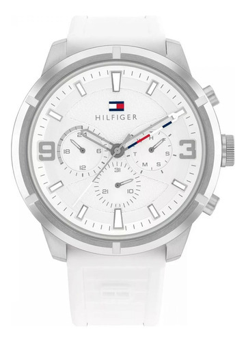 Relógio masculino Tommy Hilfiger Wild 1792072 branco