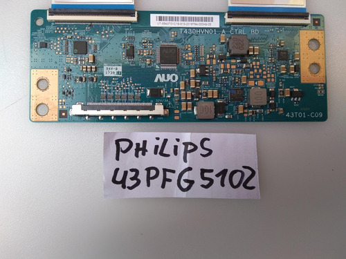 Placa T Con Tv Philips 43pfg5102 Cod.t430hvn01.a Ctrl Bd