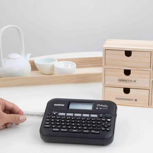 Brother P-touch Pt-d460bt - Etiquetadora Para Negocios Con Bluetooth, Rotuladora En Etiquetas Tze