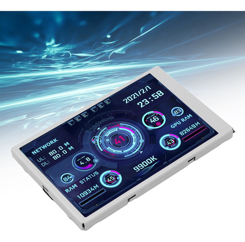 Pantalla De Monitor: Mini Pantalla De 3.5 Pulgadas, Usb Tipo