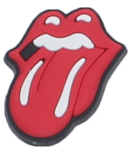 Rolling Stones - Charm Pin Para Crocs Rock Gotico Emo 01 Color Agua Awfwef