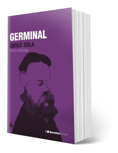 Livro De Bolso Germinal Émile Zola Literatura França Romance