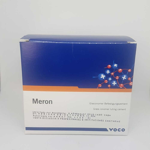 Ionomero Cem Meron Combi Pack Voco Pol 35 Grs Líq 15 Ml Nova