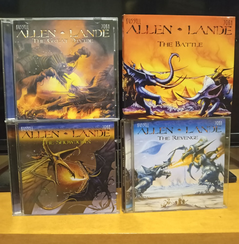 Allen / Lande , Lote X 4 Cds