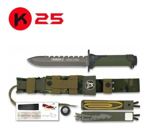 Cuchillo Táctico Supervivencia K25