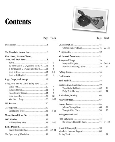 Libro: Mandolin Blues With Audio Access - From Memphis To Ma