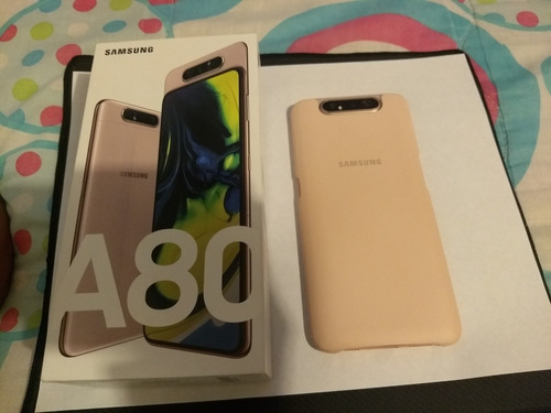 Imagen 2 de 5 de Celular Samsung A 80 Rosado