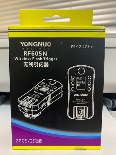 Trigger Disparador Flash Yongnuo Para Nikon Rf605n