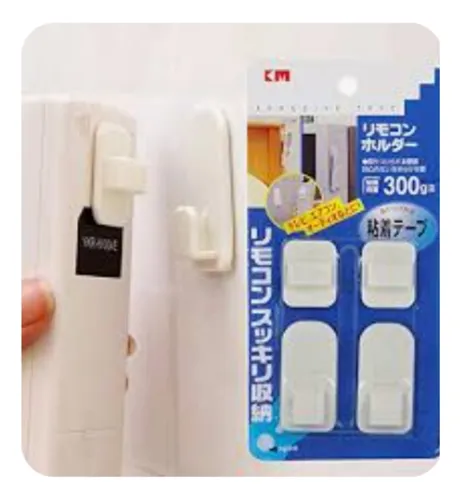 Enganches Para Colgar Doble Funcion Percha Autoadhesivo X2
