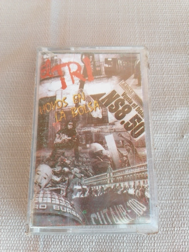 Cassette De Colección El Tri Hoyos En La Bolsa Rock Urbano