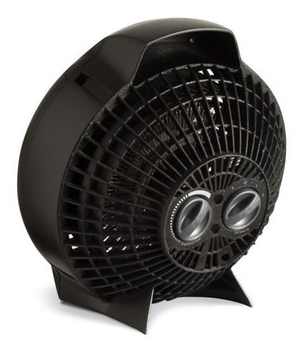 Imagen 3 de 6 de Caloventor Electrico Liliana Blacksun Cfh450 2400w Potente