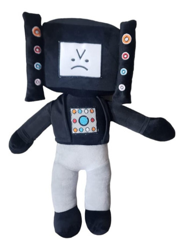 Peluche Skibidi Toilet Tv Man Gigante 45 Cm Alta Calidad