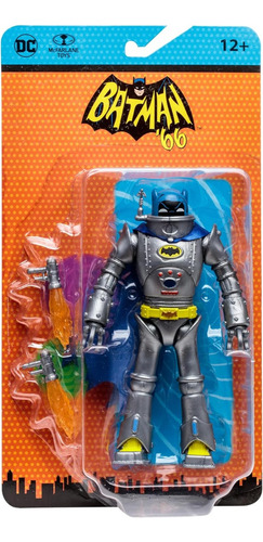 Mcfarlane Batman 66 Classic Tv Series Robot Batman Figura