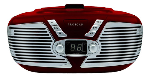 Sylvania Retro Style Portable Cd Boombox Con Radio - Cd De C