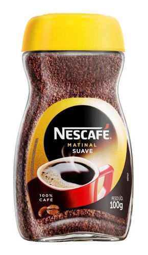 Café instantâneo  Nescafé Matinal Solúvel tradicional sem glúten 100 g