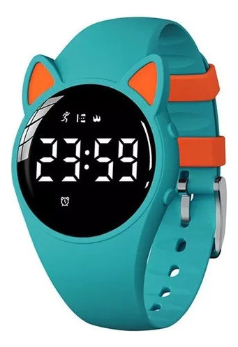 Reloj Digital Para Niños Kawaii A Prueba De Agua