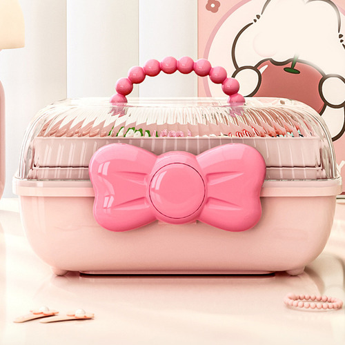 Caja De Almacenamiento Portátil Para Joyas Y Accesorios Para