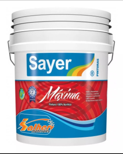 Pintura Vinilica Maxima Blanco Directo 19l Cubeta (Usado)
